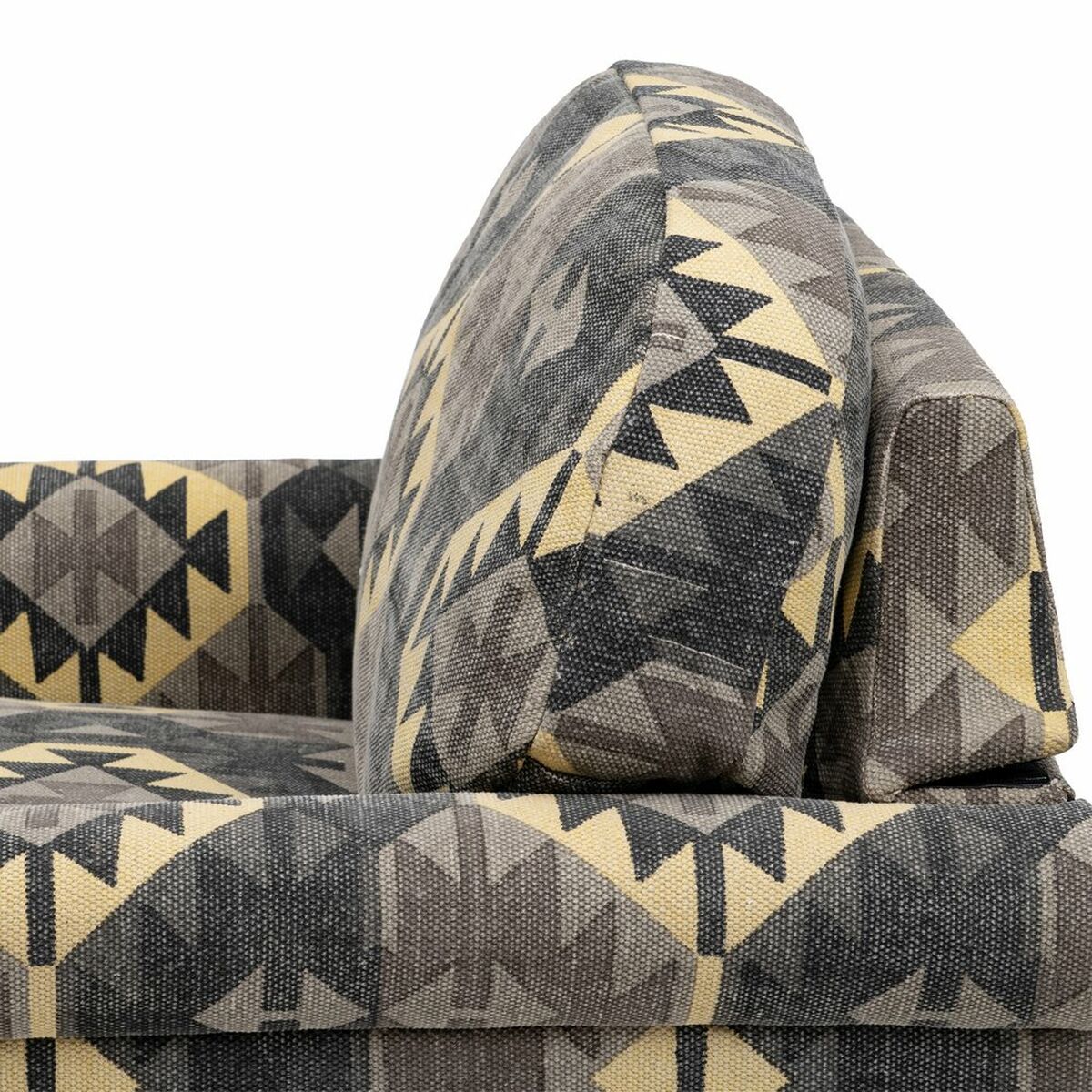 Fauteuil Noir Taupe 91 x 90 x 95 cm